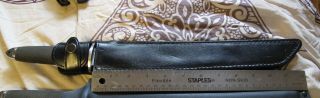 Cold Steel Magnum Tanto XII vintage Japanese San Mai III with leather sheath 3