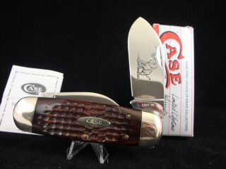 Case Xx Usa,  1976,  6250 Toenail Knife Bull Etch & Pretty Wood &