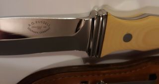 Ag Russell Sting 1977 Boot Knife Dagger W/sheath -