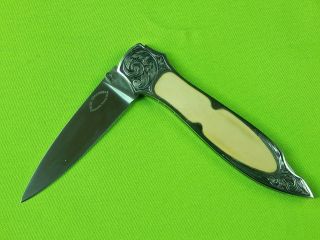 Us Custom Handmade David Broadwell Ben Shostle Lock Back Folding Pocket Knife