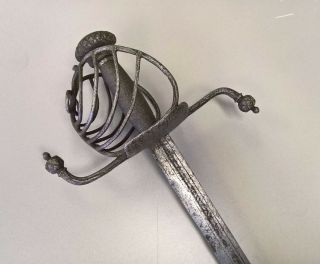 Dussage Dusack German European Sword Rapier Cir.  16th Century