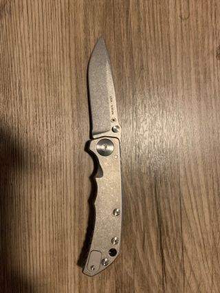 Spartan Blades Knife Harsey Folder S35vn Frame Lock