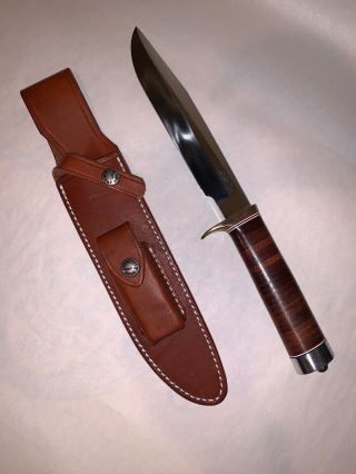 Randall Made Knives,  Model 3,  Hunter,  7 " Blade,  In Private Display,  With