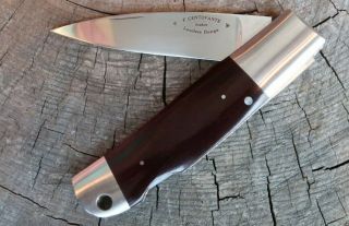 Frank Centofante Custom Folding Knife Designed By R.  W.  Loveless