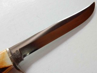 1976 CASEXX 516 - 5 SSP,  RAZOR EDGE STAG KNIFE,  W/SHEATH Y296 2