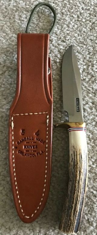 Randall Made Knife Model 5 - 4” Small Camp & Trail Knife Orlando Fl