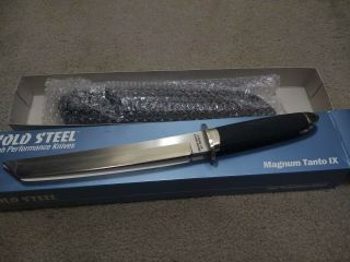 Cold Steel Magnum Tanto Ix San Mai Japan Reserved For A Buyer.