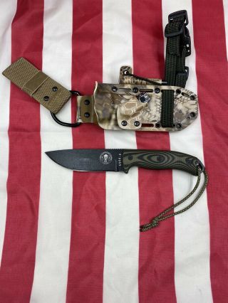 Rowen ESEE - 5 Fixed Blade Knife w/ Sheath Randall ' s Adventure & Training USA 2