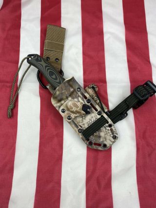 Rowen ESEE - 5 Fixed Blade Knife w/ Sheath Randall ' s Adventure & Training USA 3
