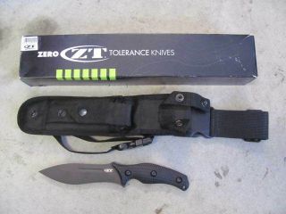 10 " Zero Tolerance Zt 0100 Cpm3v - Fixed Blade W/ Sheath