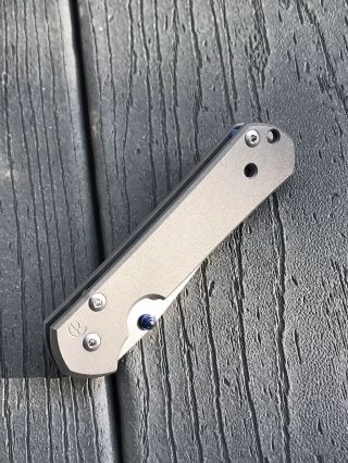 Chris Reeve Knives Small Sebenza 21 Drop Point - S35vn