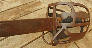 Circa 1740 Basket Hilt Backsword English Or Scottish? Possible Culloden Era Use?