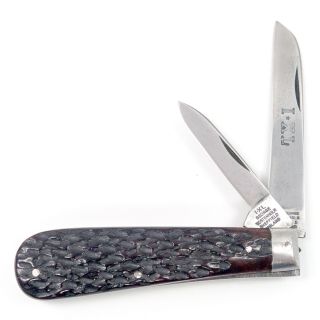 Old Ixl George Wostenholm Sheffield Pocket Knife Swell End Jack 2 Blade Bone