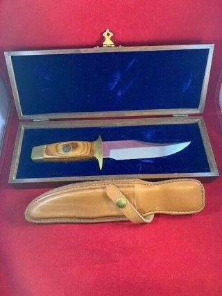 Smith & Wesson Usa Texas Ranger Commemorative Bowie Knife 1973 Tr9441 150th Ann.