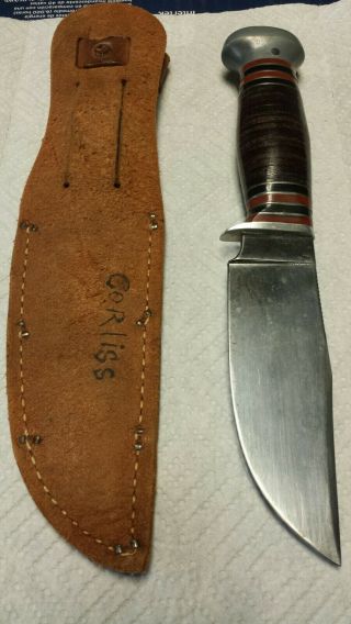 Vintage Remington DuPont possible RH33 Hunting / Fighting Knife 1930s to 1940s 2