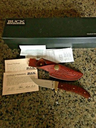 Custom Buck Knives Limited Edition Gen 5 Skinner With Sheath