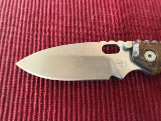 Buck Strider 889 Knife Ironwood handle Stonewashed blade 2
