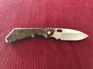 Buck Strider 889 Knife Ironwood handle Stonewashed blade 3
