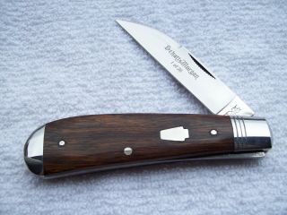 Model 01 Swayback Trapper Knife Schatt & Morgan Iron Wood 1 Of 20 Keystone Nib