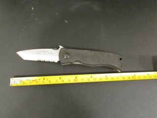 Emerson Knives Mini CQC - 7BW BTS Knife,  Black Edge 3