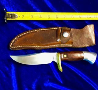 Western Westmark 702 Fixed Blade Hunting Knife W/sheath