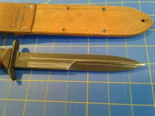 Camillus US M3 trench knife with sheath flying bomb marked 3