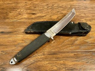 Cold Steel Recon Tanto Vg - 1 San Mai Fixed Blade Knife W/ Sheath - Japan
