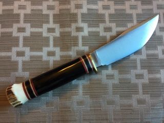 Marbles Woodcraft Knife W/sheath,  Gladstone,  Mi.