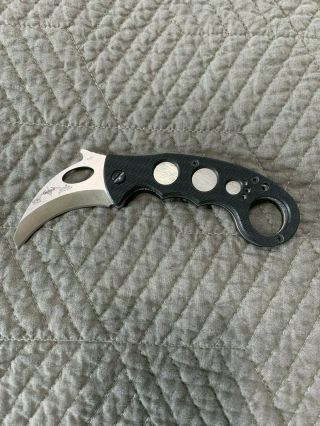 Emerson Knives Karambit Sf Knife,  Pre - Owned,  But Never Carried Or To Cut