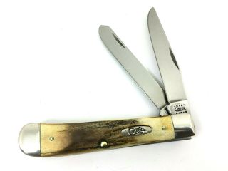 Case Xx Trapper Knife Stag 5254 Ss 2901 - Pq