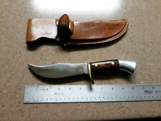 Western Westmark 701 10 " Fixed Blade Hunting/skinning Knife W/sheath