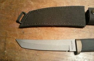 Cold Steel V Steel Beaded Recon Tanto Usa Made & Sheath