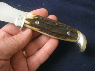 CASE XX USA 523 - 5 STAG fixed blade 1964 - 1969 in Unsharpened 3