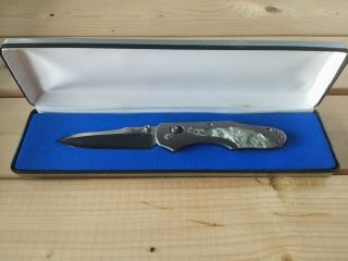 Benchmade 960 Osborne W/pearl Inlay Limited Edition Number 191/500