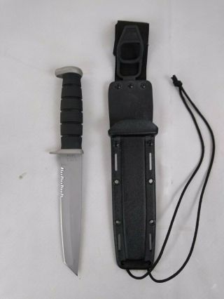 Kabar 1270 Next Generation Fighting Knife Tanto Sandvik 12c27 Blade D5