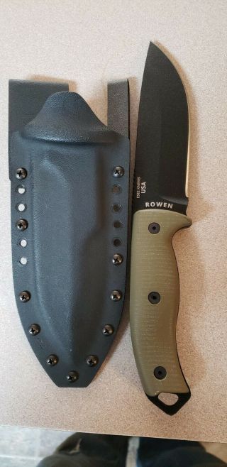 Esee 5 Knife With Kydex Sheath