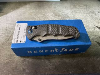 Benchmade 484 - 1 Nakamura Axis Carbon Fiber Cpm - S90v Lock Knife