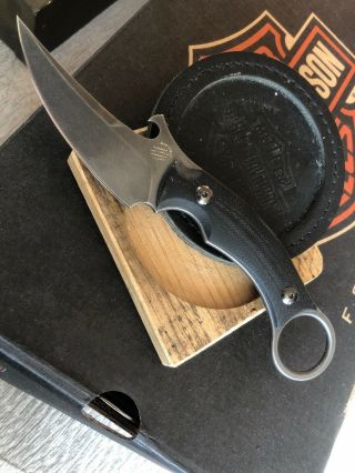 Bastinelli Creations Picolomako 3 " Fixed Blade Knife N690co Steel Kydex Sheath