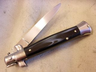 Vintage 1970s Italian Stiletto - Style Folding Blade Pocket Knife,  Nr