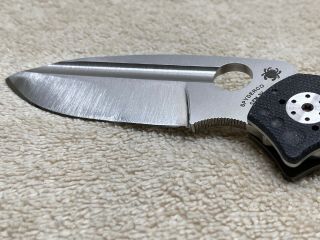 Spyderco Tuff Ed Schempp Design CPM3V Taichung Folding Knife Folder Knives 2