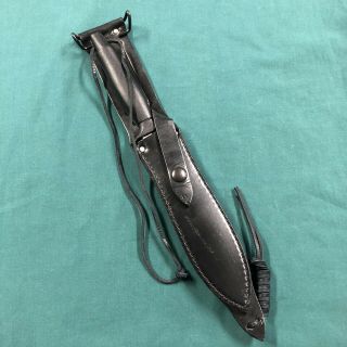 Gerber Mark Ii Fixed Blade Knife With Sheath 1981