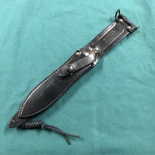 Gerber Mark II Fixed Blade Knife with Sheath 1981 3
