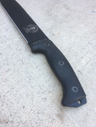 Esee Junglas Fixed Blade Knife G10 Handle W/kydex Sheath 10 1/2 
