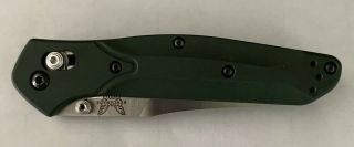 Benchmade 940 Axis Lock,  Custom Osborne Design,  Cpm - S30v Green Knife,