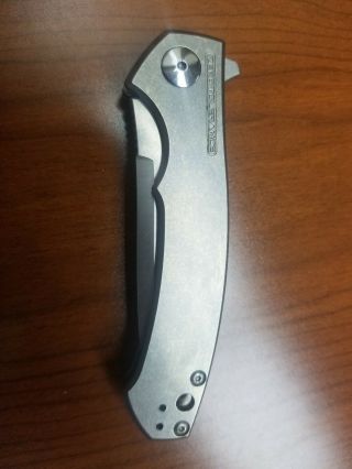 Kai Zero Tolerance Zt 0450 Sinkevich Folding Knife S35vn Stonewash