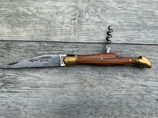 Laguiole Extra Knife With Corkscrew G.  David France