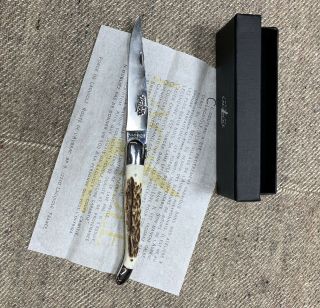 Forge de Laguiole Pocket Knife Antler Handle With T12 Steel Blade 2