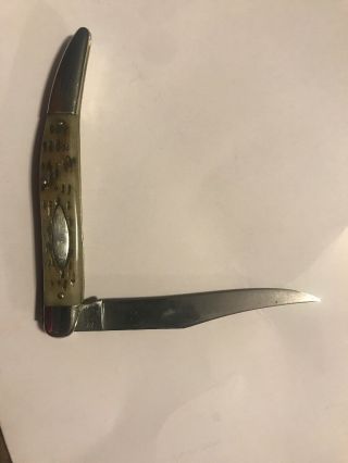 Vintage Case Xx Circle C Knife Single Blade Circa 1920 - 1940 