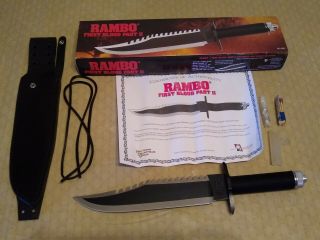 Rambo First Blood Part Ii Officially Licensed Knife