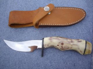 Jef (or Jep) Harrison Handmade Knife With Sheath.